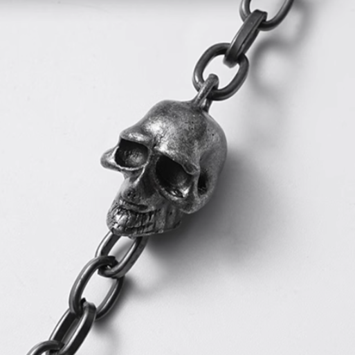 SKULL CLAW PUNK NECKLACE Z3