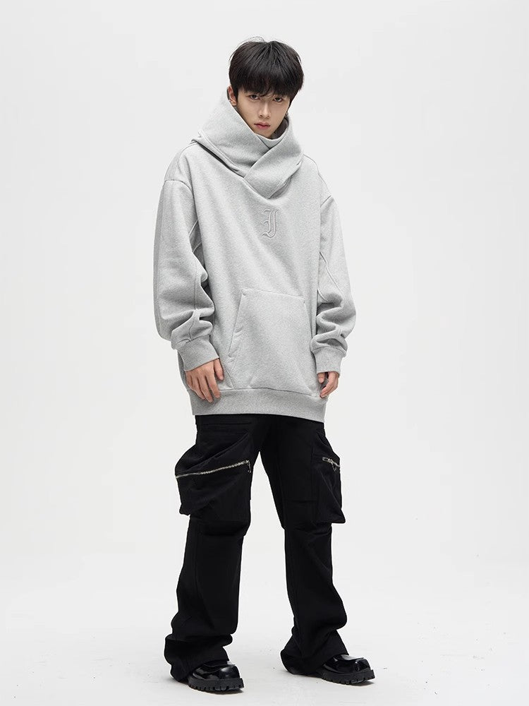 NECK VOLUME HOODIE Z119