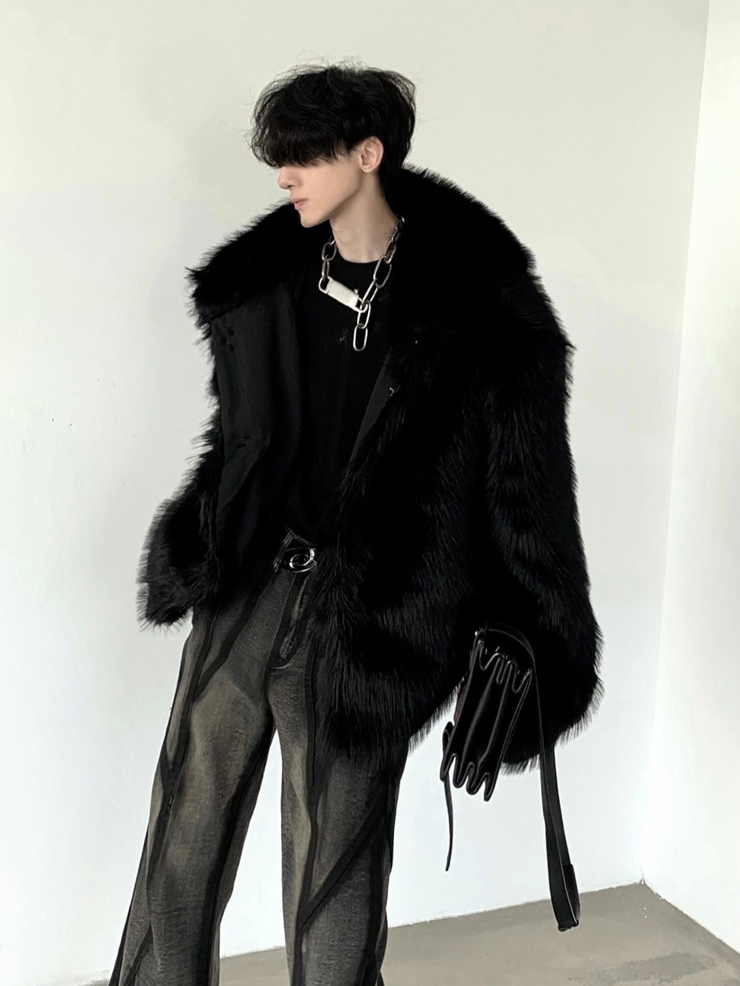 ELEGANT FUR PARKA Z91