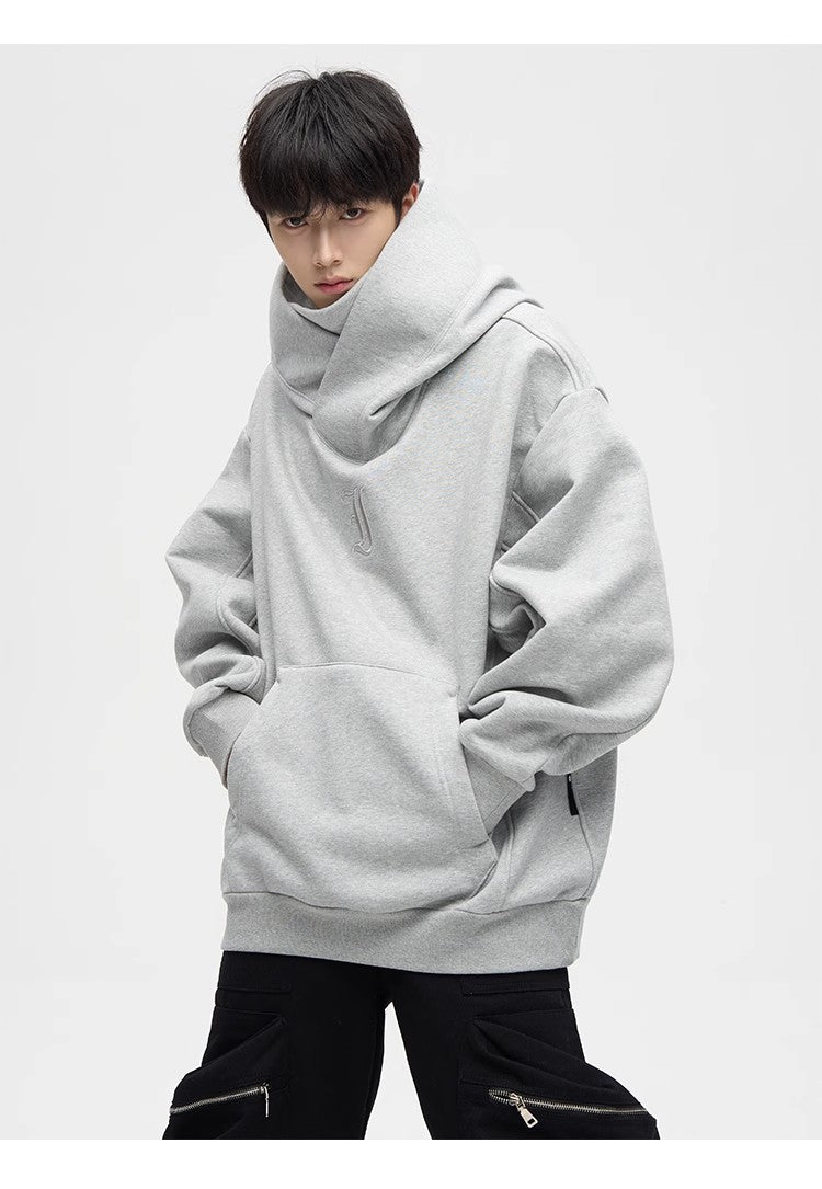 NECK VOLUME HOODIE Z119