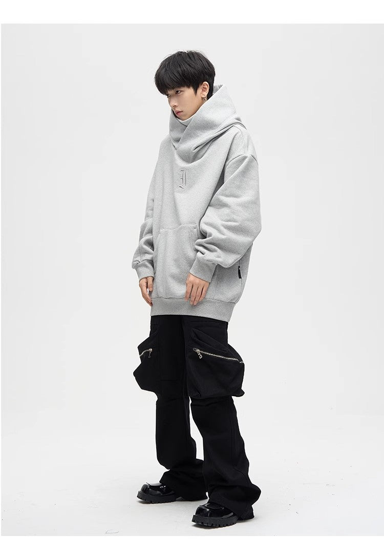 NECK VOLUME HOODIE Z119