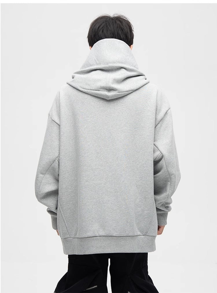 NECK VOLUME HOODIE Z119