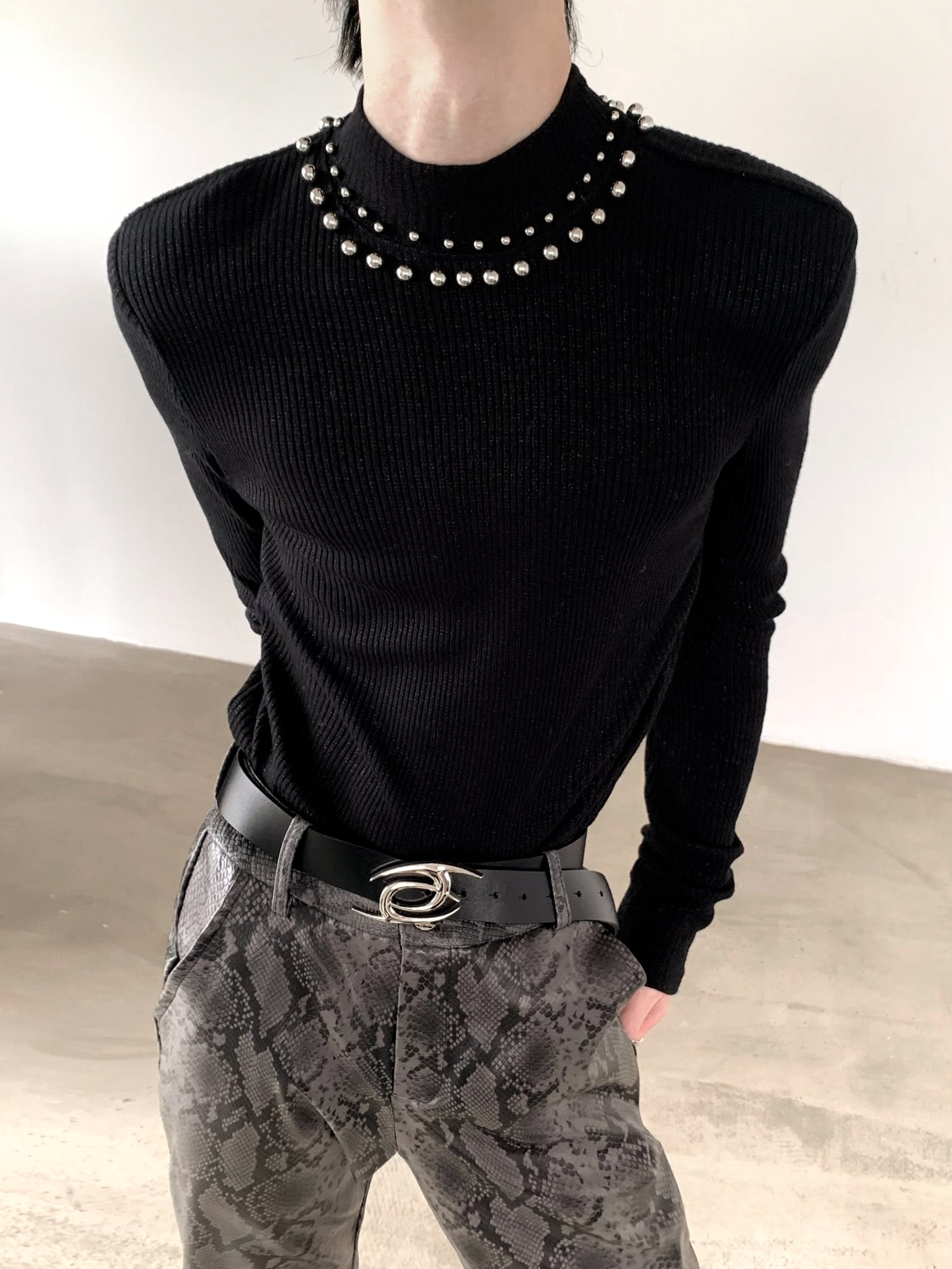 DECORATIVE HALF TURTLENECK Z74