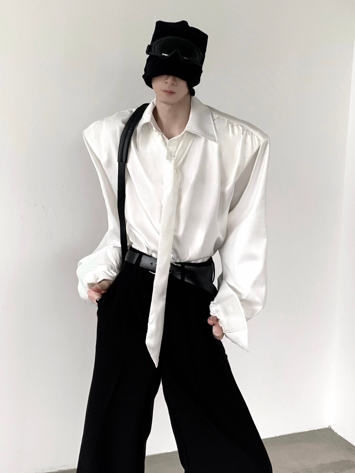 LIQUID MERCERIZED TIE SHIRT Z99