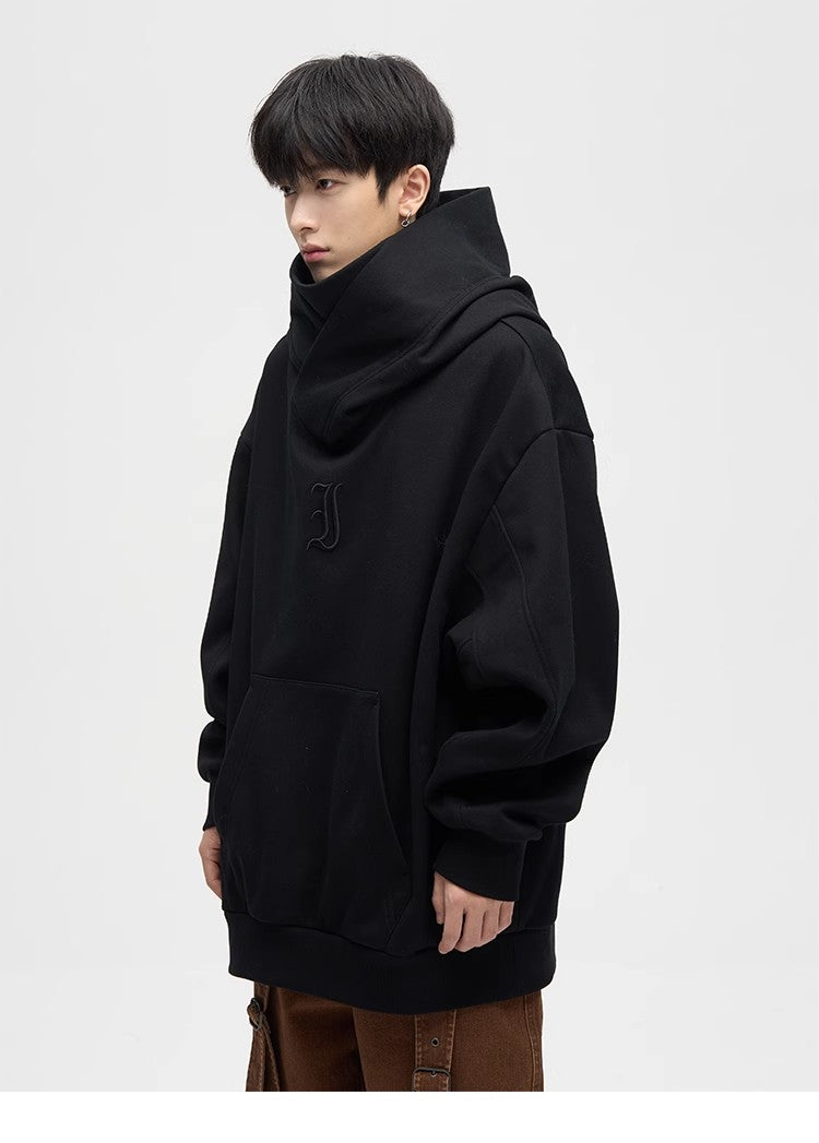 NECK VOLUME HOODIE Z119