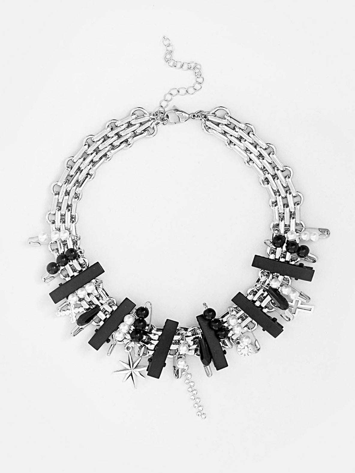 CLIP CHAIN PUNK NECKLACE Z57