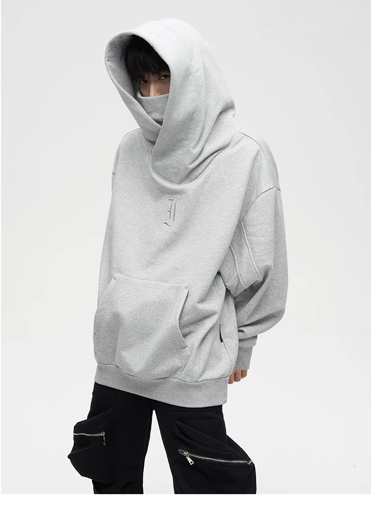 NECK VOLUME HOODIE Z119