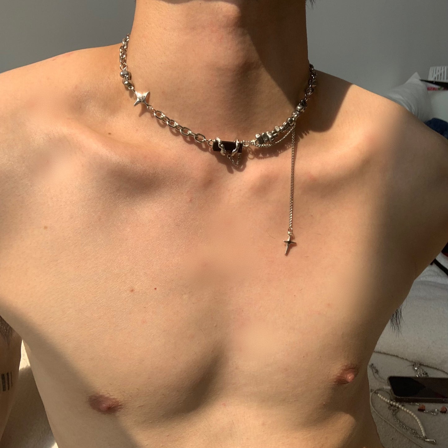 VERSATILE CLAVICLE CHAIN NECKLACE Z117