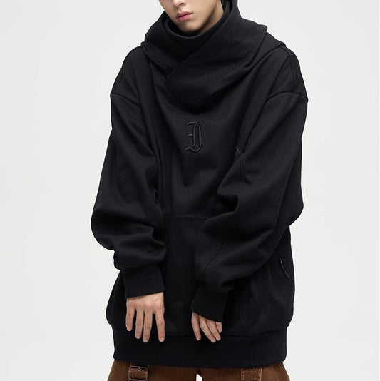 NECK VOLUME HOODIE Z119