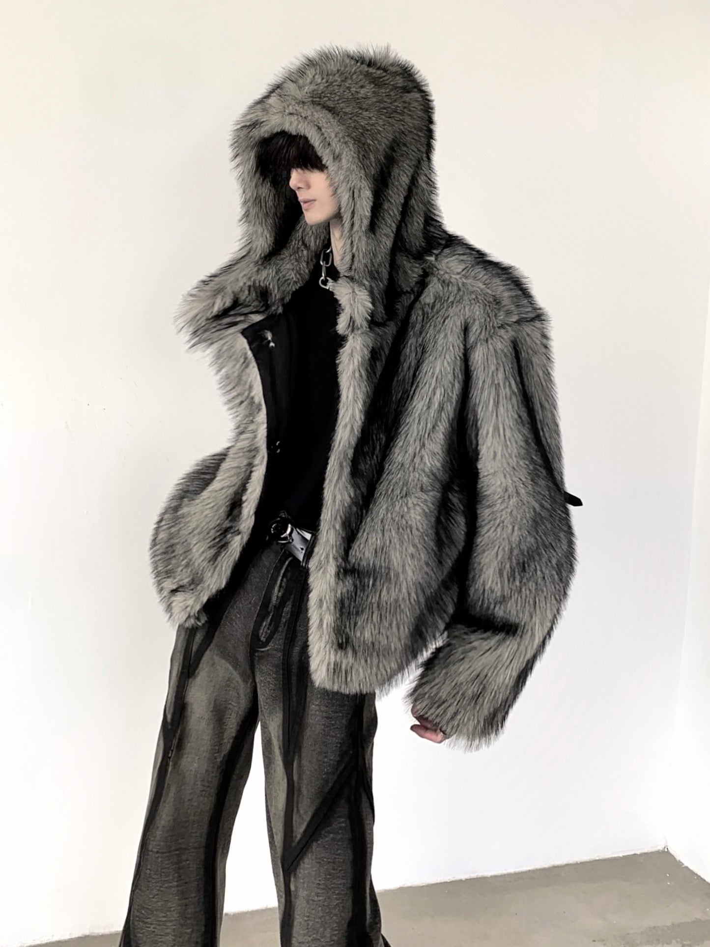 ELEGANT FUR PARKA Z91