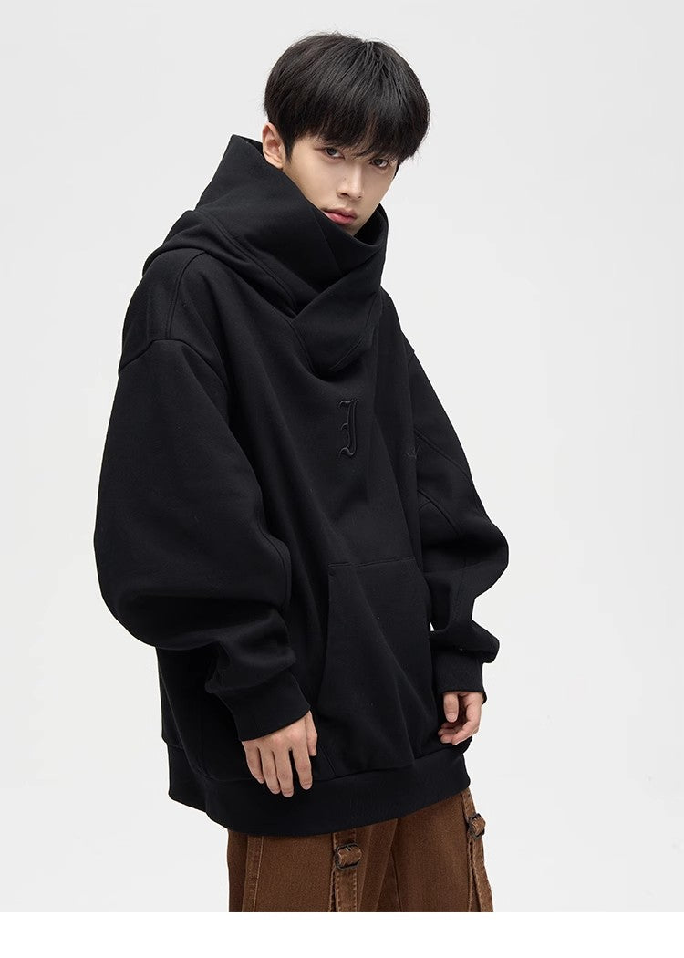 NECK VOLUME HOODIE Z119